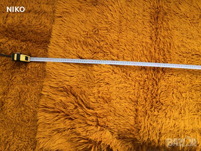 Ръчно тъкан ( губер ) Цвят тютюнево-жълт, снимка 2 - Олекотени завивки и одеяла - 35414483