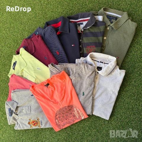 Мъжки блузи с къс ръкав Ralph Lauren, Tommy Hilfiger, Phillip Plein