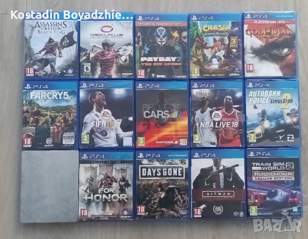 PS4 игри