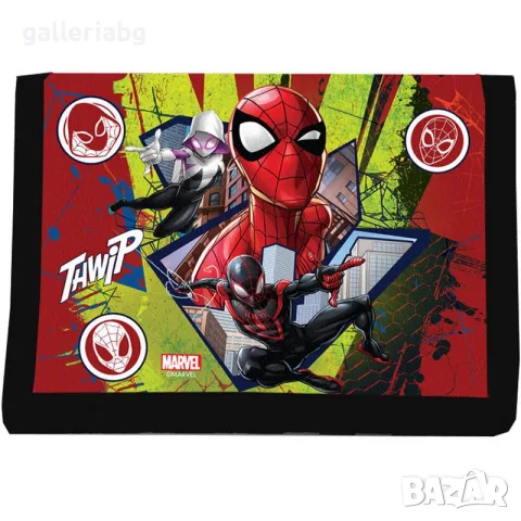 Подаръчен комплект Marvel Spider-Man – детско портмоне и ключодържател, снимка 2 - Детски портмонета - 56186507