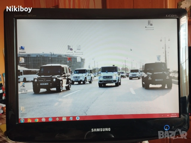монитор с TV Samsung с дистанционно !HDMI,DVI,VGA, снимка 8 - Монитори - 54294918