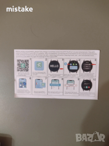 смарт часовник, снимка 3 - Смарт часовници - 53379655