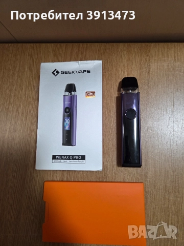 Чисто ново вейп устройство Geekvape Wenax Q Pro , снимка 3 - Вейп без пълнители - 52856506