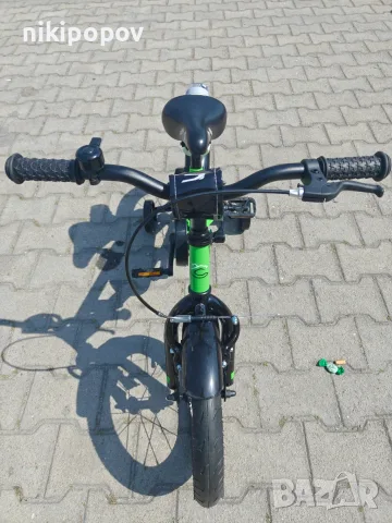 CROSS Детски велосипед 14" PATROL зелен, снимка 6 - Велосипеди - 56528652
