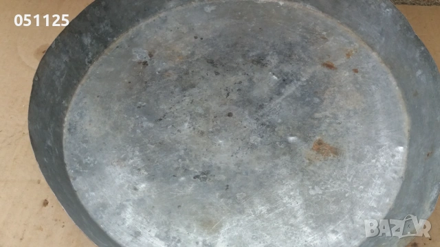 кована възрожденска бакърена тава за погачи , снимка 6 - Антикварни и старинни предмети - 54034112