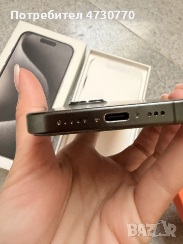 продавам чисто нов iPhone 15 pro , снимка 5 - Apple iPhone - 55968389