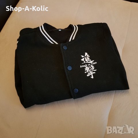 Original ATTACK ON TITAN Anime Bomber Jacket, снимка 2 - Якета - 39190212