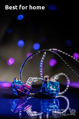 YINYOO KBEAR Storm Професионални слушалки за в ушите за певци, барабанисти,музиканти и др., снимка 6 - Слушалки и портативни колонки - 53370421