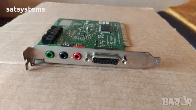 Звукова карта Звукова карта Creative Labs Sound Blaster Audio PCI 64 CT5803 PCI  , снимка 2 - Други - 34251662