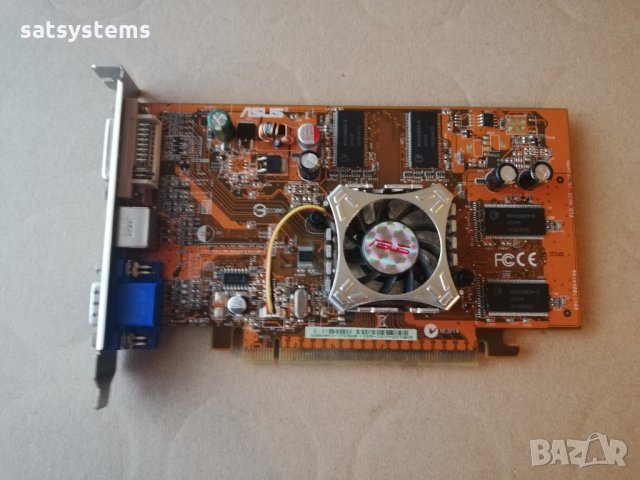 Видео карта ATi Radeon Asus EAX550HM512 256MB DDR 128bit PCI-E, снимка 1 - Видеокарти - 34178741