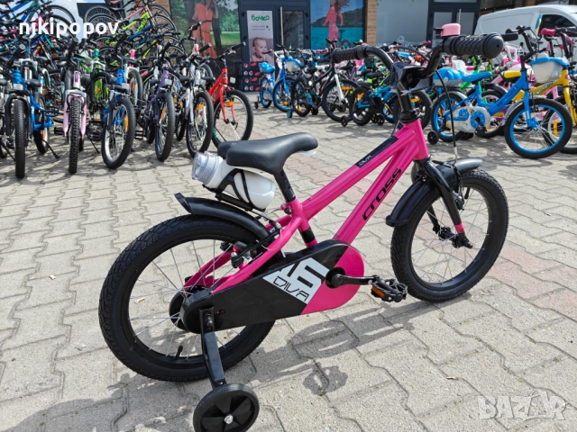 CROSS Велосипед 16" DIVA розов, снимка 11 - Велосипеди - 53980766