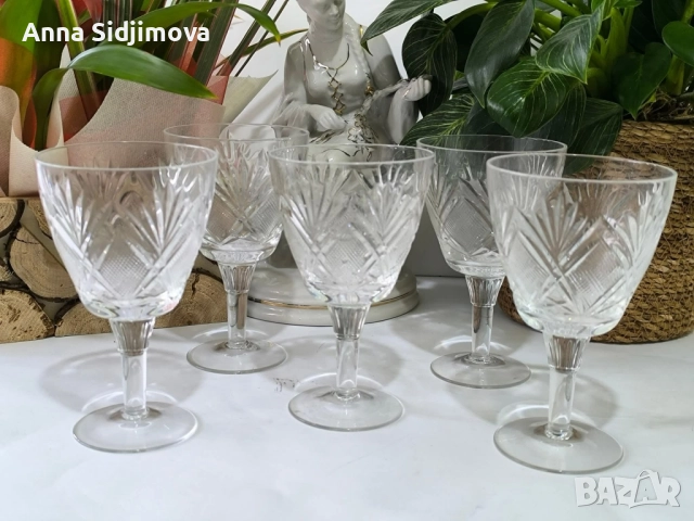 Кристален комплект за вино 