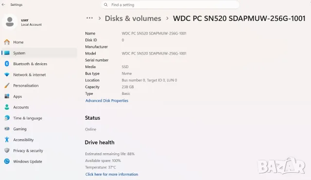 Лаптоп Lenovo E490 I5-8365U 32GB 256GB SSD NVME FHD Windows 11 PRO, снимка 9 - Лаптопи за дома - 55892321