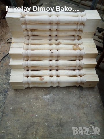 Дървени балюстри за парапет, снимка 7 - Ремонти на къщи - 33571813