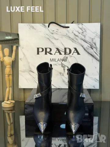 Prada ✨Дамски Боти , снимка 6 - Дамски боти - 56416231