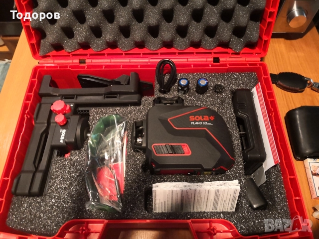 лазерен нивелир Sola 3D plano, снимка 2 - Други инструменти - 52878381