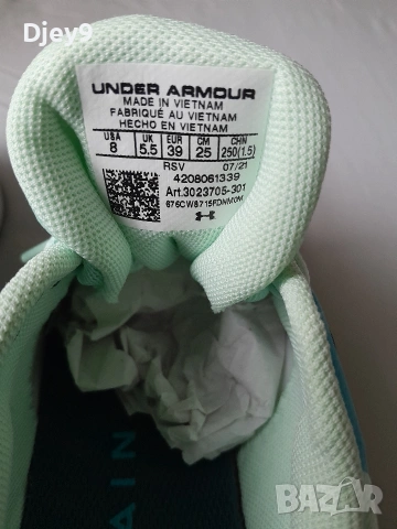 маратонки under armour нови, снимка 12 - Маратонки - 53063679