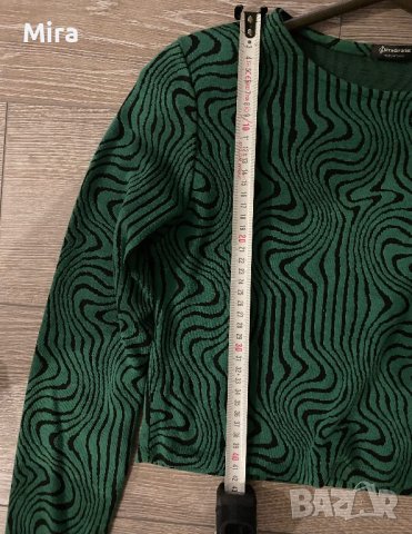 Stradivarius кроп топ, снимка 9 - Блузи с дълъг ръкав и пуловери - 42537520