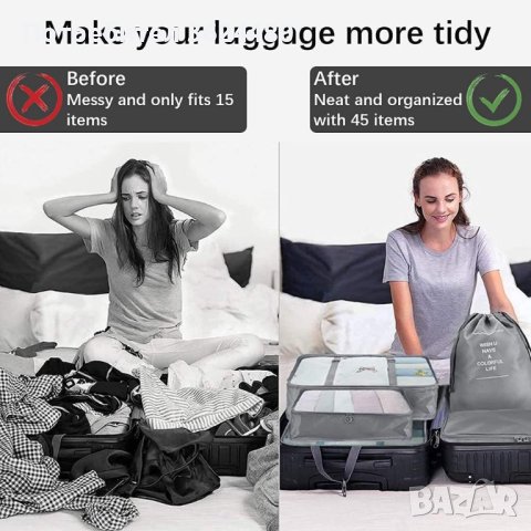 органайзери за куфари 10 в 1, снимка 12 - Други стоки за дома - 42318465