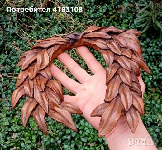 Пано лавров венец - орех , снимка 2 - Пана - 55906440