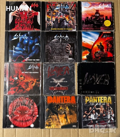 Sodom - Slayer - Pantera
