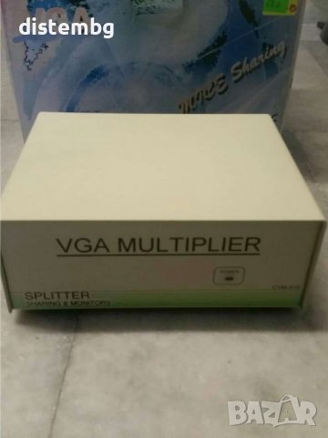 VGA РАЗКЛОНИТЕЛ  до 8-монитора  споделени с компютъра, CVM-810