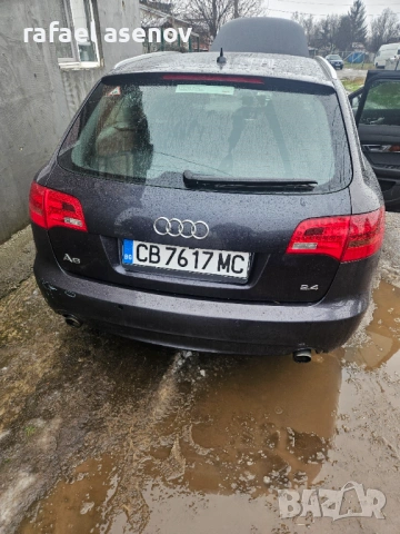 Продавам Audi A6 C6 4F  цяла за части(скъсана верига) десен волан