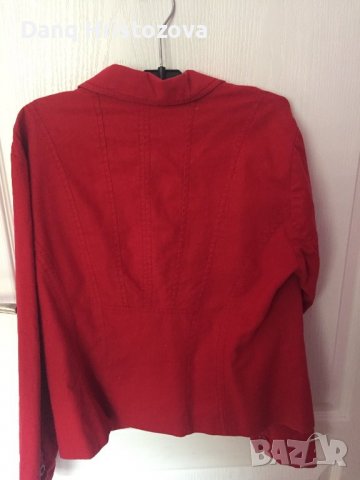 Дамско сако от лен, снимка 4 - Сака - 36660930