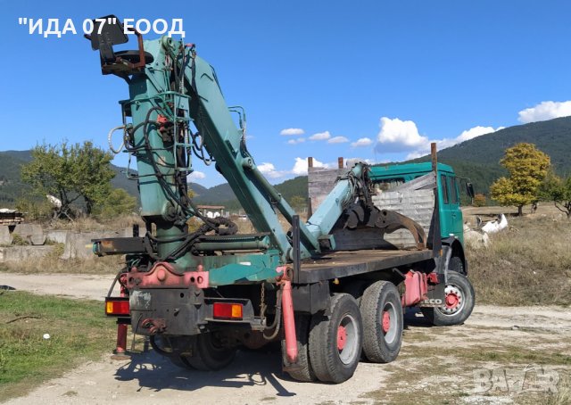 ИВЕКО МАГЕРУС 24 330 кран с щипка 1990, снимка 3 - Камиони - 42669509
