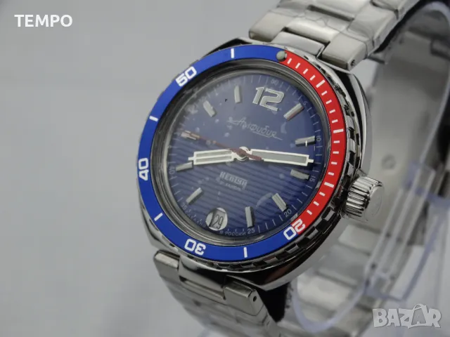 ВОСТОК АМФИБИЯ АВТОМАТИЧЕН ref: 960759 - “НЕПТУН”  , снимка 13 - Мъжки - 46930518