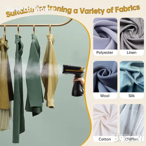 Уред за пара 1500 W, снимка 5 - Други стоки за дома - 49442245