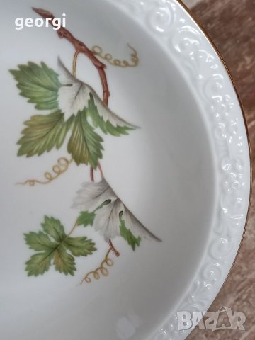 Немска порцеланова фруктиера и кана, снимка 4 - Сервизи - 35570710