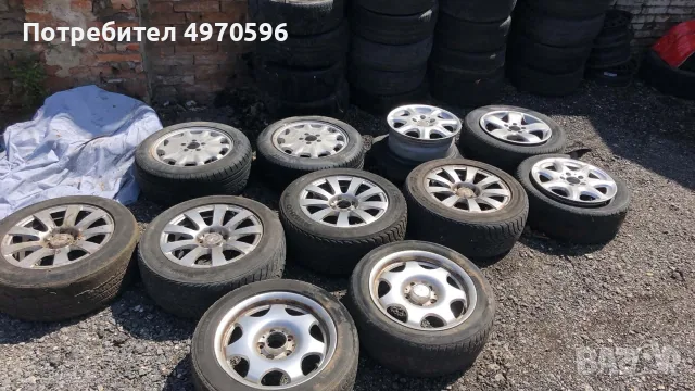 Продавам джанти за мерцедес 5х112 16 броя по двойки