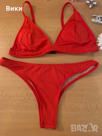 Нов червен бански, снимка 4 - Бански костюми - 30562797