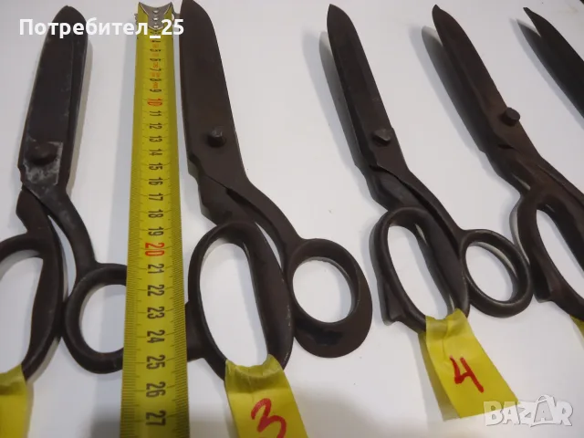 Стари шивашки ножици, снимка 5 - Други ценни предмети - 56333655