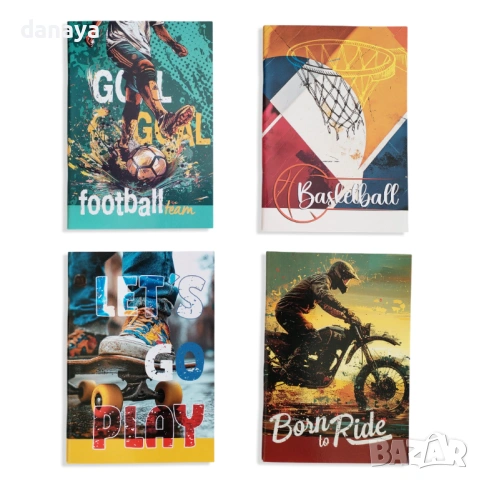 6327 Тетрадка малък формат А5, широки редове, офсетова хартия, 56 листа, снимка 2 - Ученически пособия, канцеларски материали - 53052780