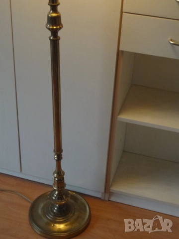 Лампион от Германия със стойка от месинг, снимка 7 - Лампиони - 52938995