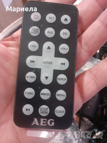 Дистанционно за AEG ims4439 iPhone докинг станция, часовник, радио, снимка 4 - Дистанционни - 44194508