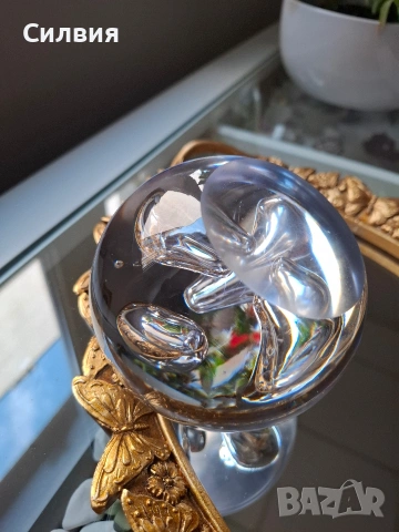 Кристална сфера, снимка 3 - Декорация за дома - 53093657