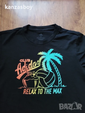 adidas - страхотна мъжка тениска КАТО НОВА Л, снимка 3 - Тениски - 50951815