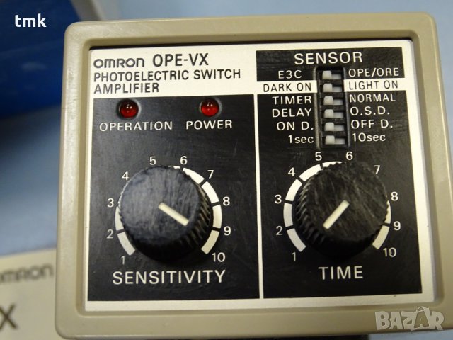 Усилвател за фотодатчик OMRON OPE-VX, снимка 2 - Резервни части за машини - 31802586
