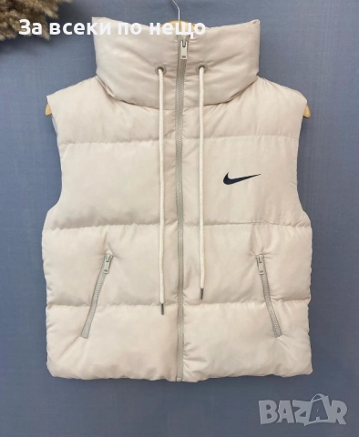 Nike Дамски Елек Найк - Бежов Или Черен Код LFS777, снимка 3 - Елеци - 51940993