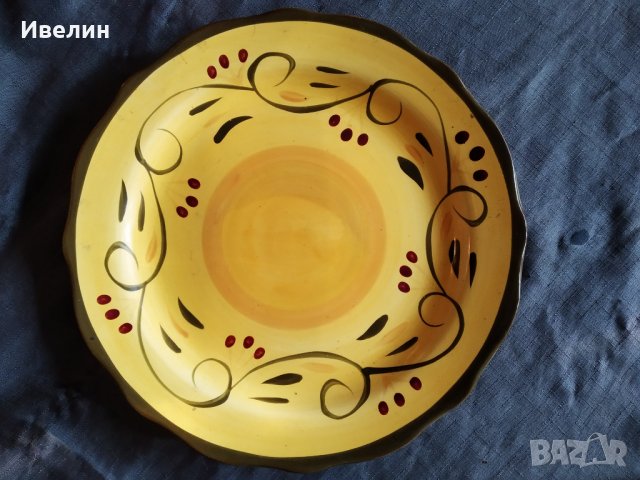керамична чиния за декорация