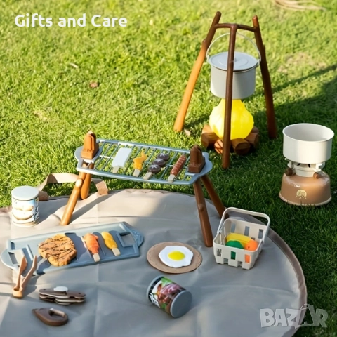 Детска палатка и комплект за къмпинг , снимка 2 - Образователни игри - 52618033