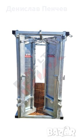 Ветеринарен станок с врата за автоматично заключване, снимка 3 - Крави - 42166363