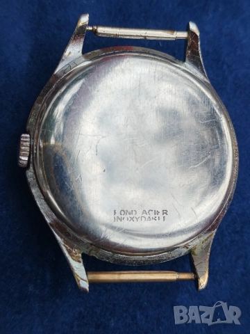 Винтидж механичен мъжки часовник Bellevue,Белвю, Швейцария. , снимка 2 - Мъжки - 51909835