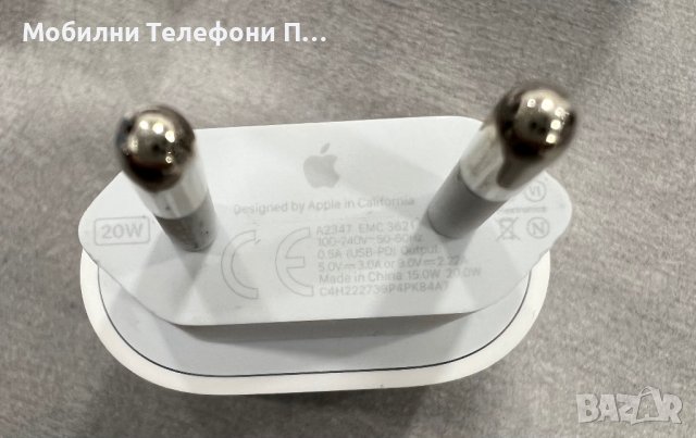 Оригинално зарядно 13/13 Pro Max/ Iphone Fast charger usb-c 20W, снимка 3 - Зарядни за кола - 42180949