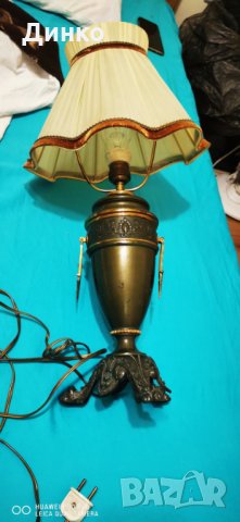Стара немска луксозна нощна лампа , снимка 4 - Антикварни и старинни предмети - 30635605
