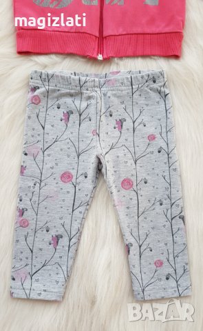 Бебешки суичър и клин 6-9 месеца, снимка 3 - Комплекти за бебе - 42294581