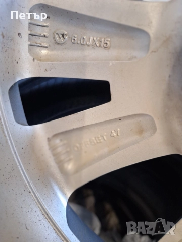 ОРИГИНАЛНИ АЛУМИНИЕВИ ДЖАНТИ ЗА ХЮНДАЙ I 20 -4Х100Х54-15цола, снимка 6 - Гуми и джанти - 52011886